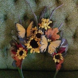 Butterfly festival crown